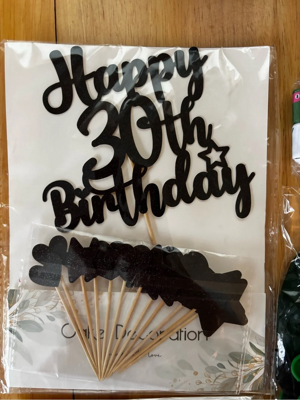 Golf (30th) Birthday Kit